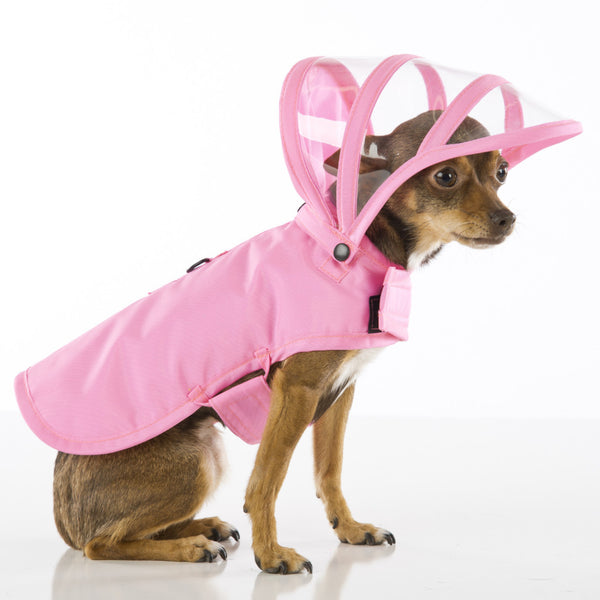 Pink Dog Raincoat