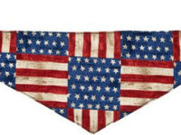 US Flag Dog Bandana