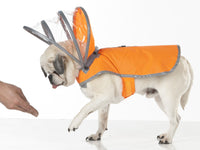 Safety Orange Dog Raincoat